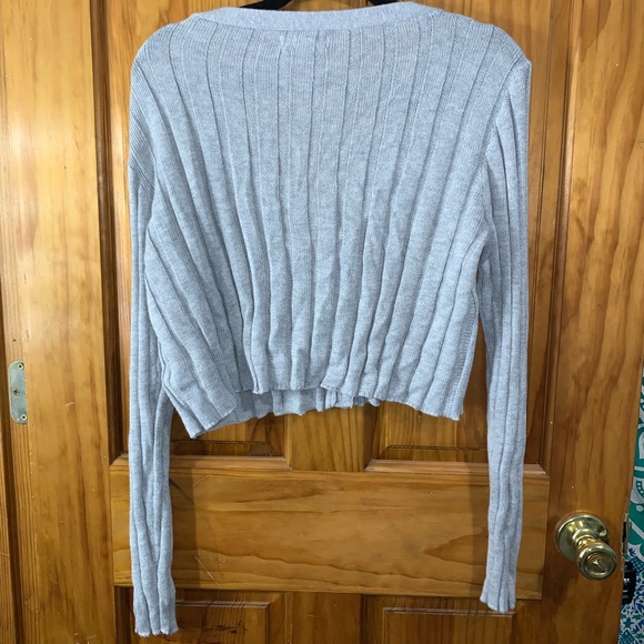 AEROPOSTALE | Ribbed Button Up Cardigan - Picture 3 of 5